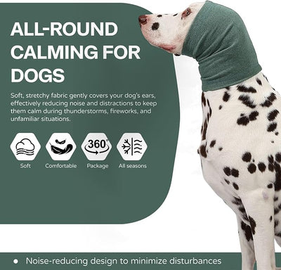 Dog Ear Muffs Warp Anxiety Relief/Noise Protection - Grooming - Thunder - Fireworks