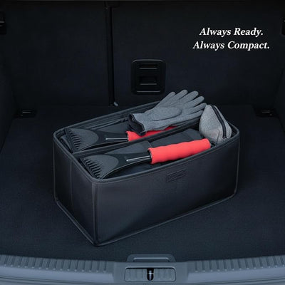Glove Box Snow Shovel, Detachable PP Plastic Blade with EVA Grip Handle, Compact Vehicle Winter Tool for Car Trunk Storage (1 PC)