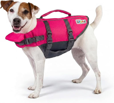 Outward Hound Granby Splash Pink Dog Life Jacket, Small