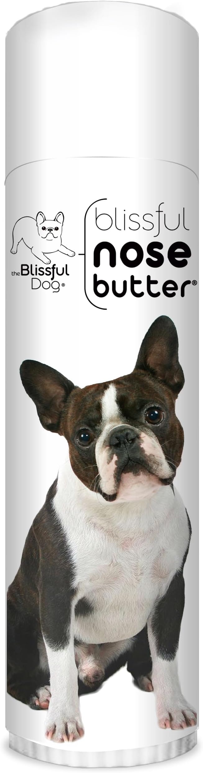 Boston Terrier Nose Butter, Versatile Dog Nose Balm for Dry Nose, Handcrafted Nose Moisturizer, Easy-to-Apply Dog Essentials, Unscented, 0.50 oz
