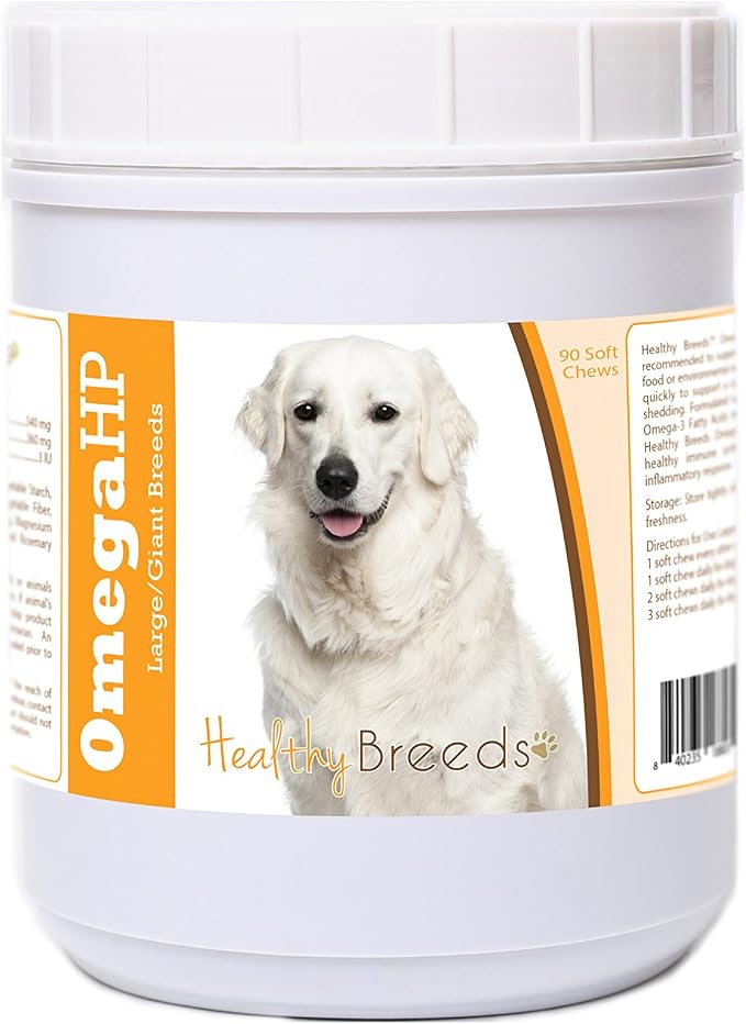 Kuvasz Omega HP Fatty Acid Skin and Coat Support Soft Chews 90 Count
