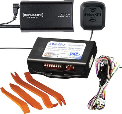 SiriusXM SXV300V1 Vehicle Tuner Kit Bundled with + (1) SWICP2 Steering Wheel Control Interface + (1) PRT1 Dash Removal Tool Set