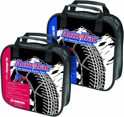 SCC Peerless 0231705 Auto-Trac Light Truck/SUV Tire Traction Chain - Set of 2