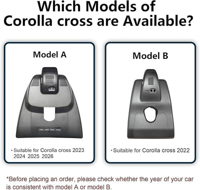 mangoal 4K Dash Cam Custom fit for Toyota Corolla Cross & Corolla Cross Hybrid 2023 2024 2025 2026 (Model A), LE L XLE, OEM Factory Look, 2160P UHD Video, Built-in WiFi & APP, GPS, 64GB Card