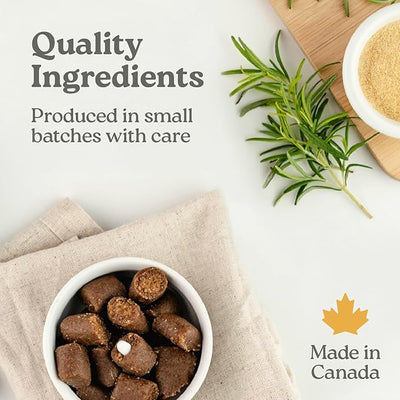 Presidio Earthly Pill Buddy Naturals - PB & Banana Recipe Pill Hiding Treats for Dogs - Make A Perfect Pill Concealing Pocket Or Pouch for Any Size Medication - 30 Servings