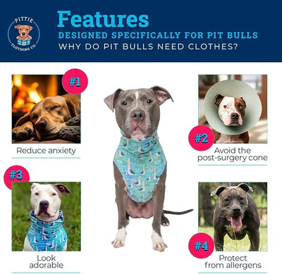Pittie Clothing Pit Bull Muscle Tee for Dog Breed Dog Shirts Pet Printed Clothes Cool Funny