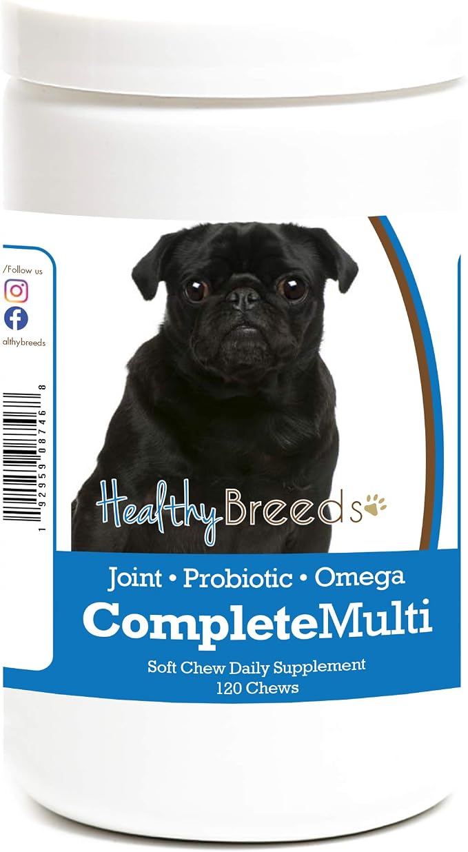 Pug All in One Multivitamin Soft Chew 120 Count