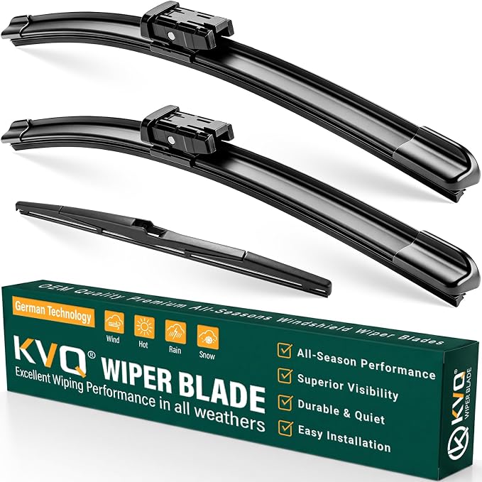 Windshield Wiper Blades Replacement for Lexus RX350 RX450h 2016 2017 2018 2019 2020 2021 2022,Original Equipment Replacement Front Rear Wiper Blade Set - 26" 20" 16" (Set of 3)