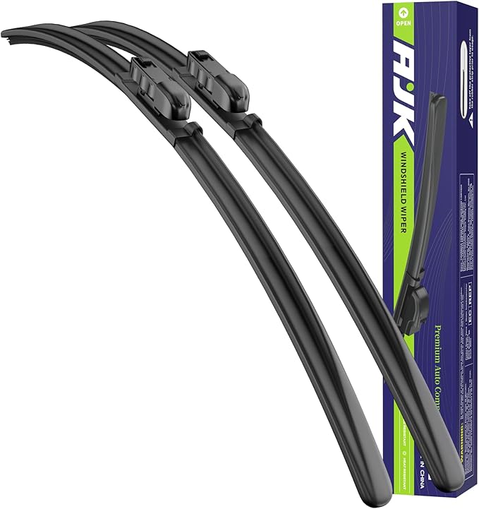 AJK Wiper Blades for Tesla Model 3 2024 | 2-Piece, All Weather, OEM Quality