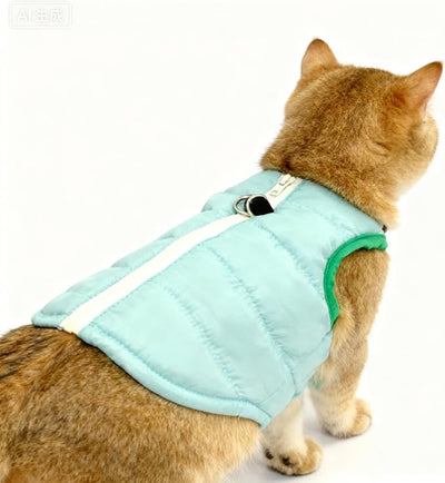 Winter Waterproof Windproof Vest Coat for Small Medium Dogs - Warm Jacket for Cold Weather (Not Suitable for Big Dogs) X-Green XL