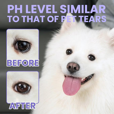 Refreshing Moisturizing Eye Drops 150ml/5 fl.oz for Dogs, Cats, and Livestock Fast-Acting Hydration 2 Bottle Set