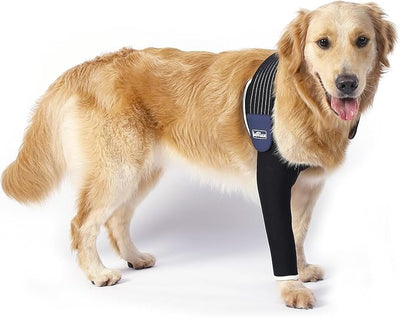 Dog Front Leg Sleeve, XLarge, Comfortable, Breathable Material, Adjustable Elastic Band, for Hot Spots, Wounds, Bandages | Prevent Licking Ensure Faster Recovery, Cone Alternative, Breathable Material, Stretchy Elastic Band, For Hot Spots, Wounds