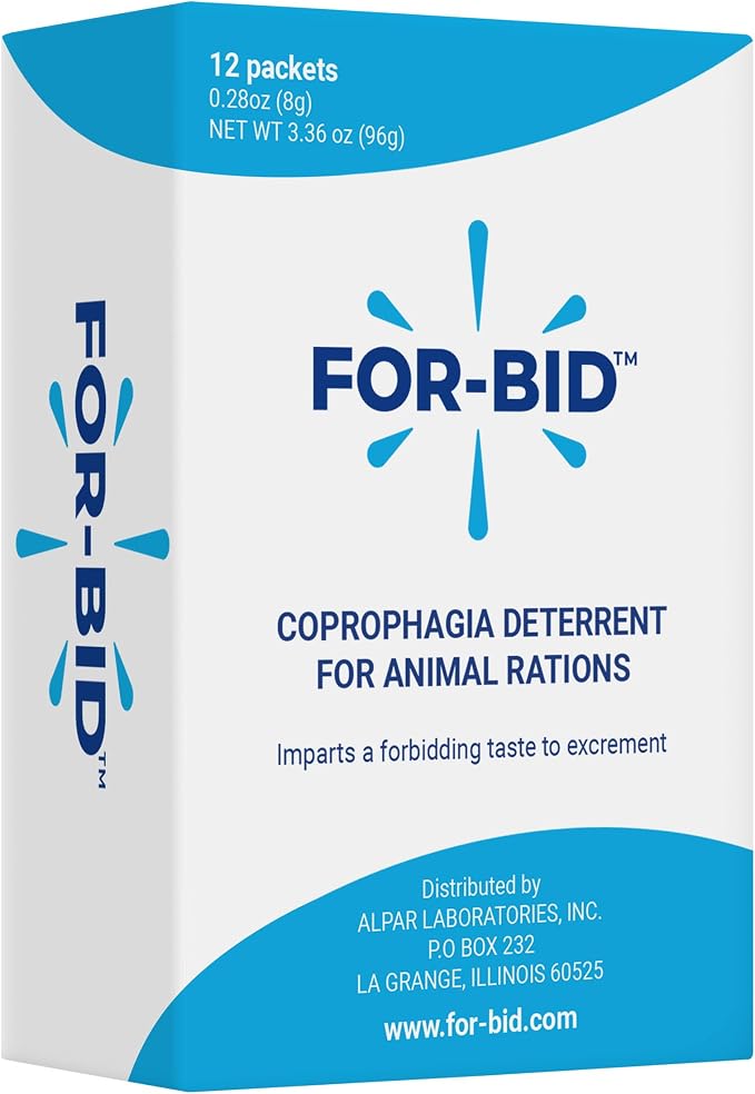Stool Eating Deterrent for Dogs & Cats – Vet-Recommended Coprophagia Deterrent for Dogs for 50+ Years – Effective, Pet Safe, Helps Reduce Odors & Won't Alter Food Taste – Made in The USA