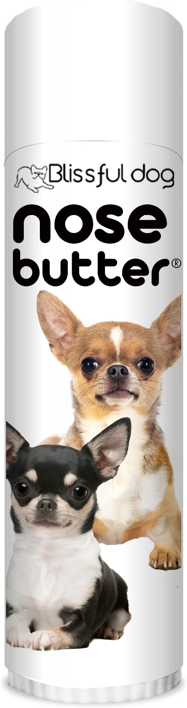 Smooth Coat Chihuahua Nose Butter for Dry, Cracked Skin, Lick-Safe Dog Nose Balm with Moisturizing Shea Butter, Almond, Olive, and Essential Oils, Pet Supplies, Uncented, 0.50 oz.