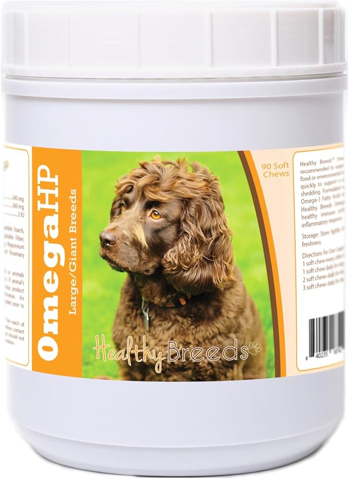 Boykin Spaniel Omega HP Fatty Acid Skin and Coat Support Soft Chews 90 Count