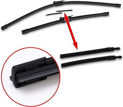 BOSCH 339711000B AeroTwin OE Replacement Wiper Blades Driver & Passenger Side - Set of 2 (28" & 18")