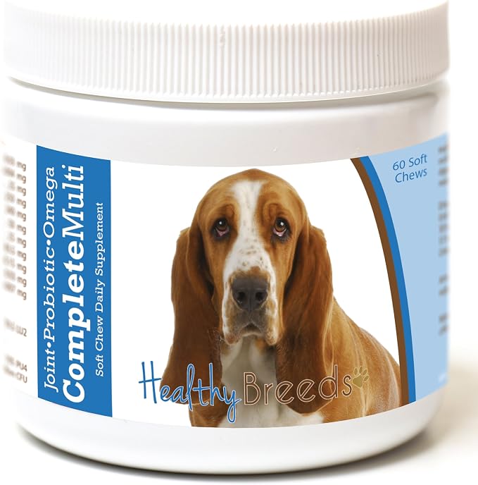 Basset Hound All in One Multivitamin Soft Chew 60 Count