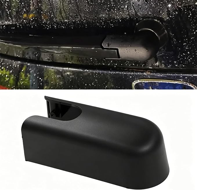 Rear Windshield Wiper Arm Cover Cap, Rust-Proof Wipers Arm Nut Protective Cover Replacement for Ford Escape 2013-2019 Lincoln MKC MKX 2014-2020, Rear Wiper Cover Replaces #BB5Z-17C526-A