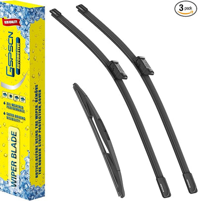 GSPSCN 3 Wipers For GMC Acadia 2011-2007 /Saturn Outlook 2010-2007 ，Original Equipment Windshield Wiper Blades Set 24"+21"+10"(Set of 3)