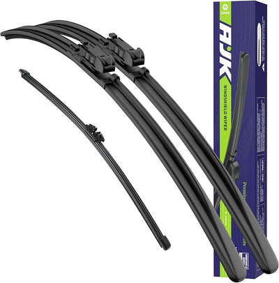 AJK Front Windshield Wipers for Lincoln Corsair 2020-2025 (26"+18"+11") | All-Weather OEM Quality Automotive Replacement Wiper Blades for My Car-Front and Rear Windows