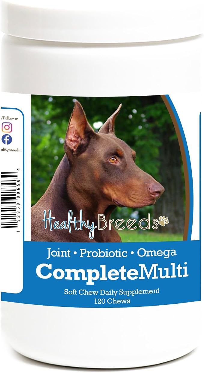 Doberman Pinscher All in One Multivitamin Soft Chew 120 Count