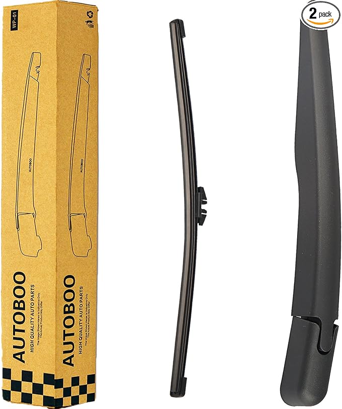 Rear Wiper Arm Blade Replacement for Ford Explorer 2011-2023,Escape 2013-2023,2015-2019 Lincoln MKX Back Windshield Wiper Blade Arm Set -Original Equipment Replacement