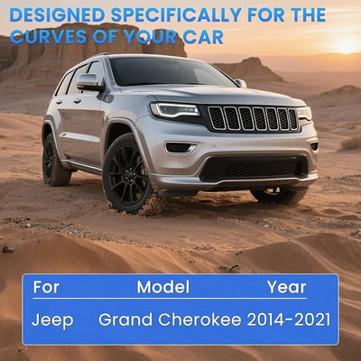 ANIKLUIM® Wiper Blades: 3-Pack Windshield Wipers for Grand Cherokee 2014-2021 - All-Season Beam Design - Plug and Play - Exact Replacement for Jeep Cars (22''/21''/11'')