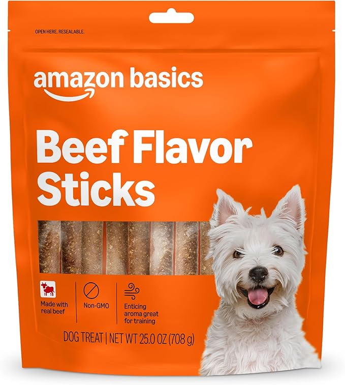 Beef Flavor Sticks Dog Treats - 25 oz Bag