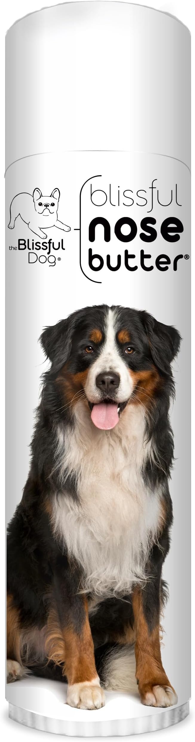 Bernese Mountain Dog Nose Butter, Versatile Dog Nose Balm for Dry Nose, Handcrafted Nose Moisturizer, Easy-to-Apply Dog Essentials, Unscented, 0.50 oz.