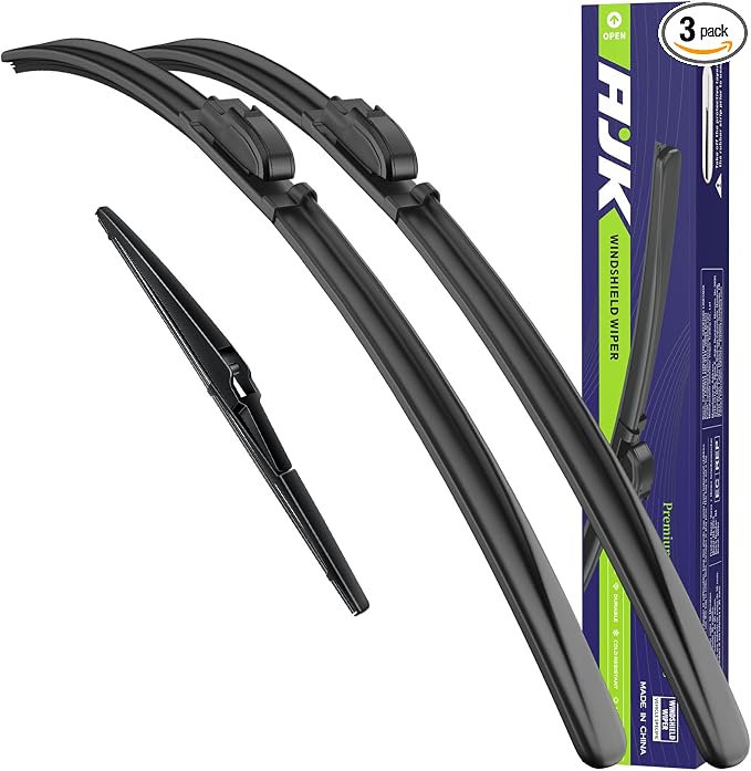 AJK Wiper Blades for Hyundai Tucson 2016-2021 | 3-Piece, All Weather, OEM Quality