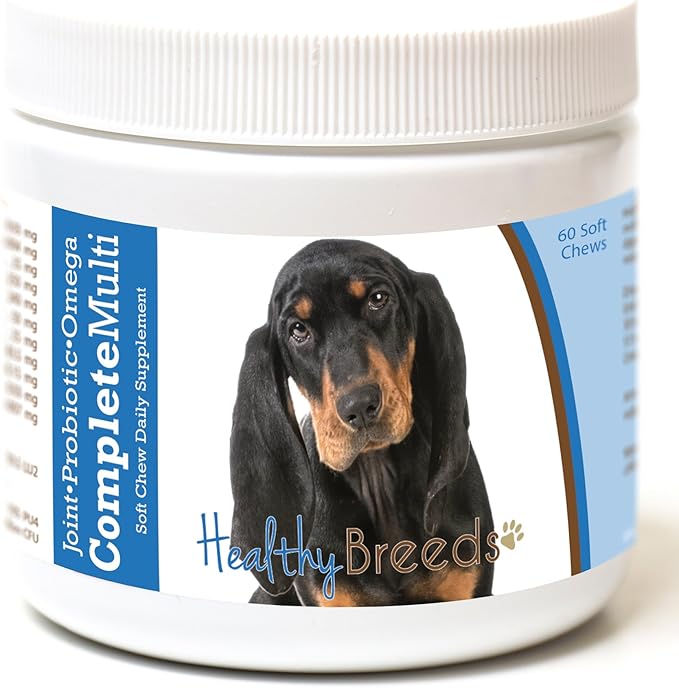 Black and Tan Coonhound All in One Multivitamin Soft Chew 60 Count