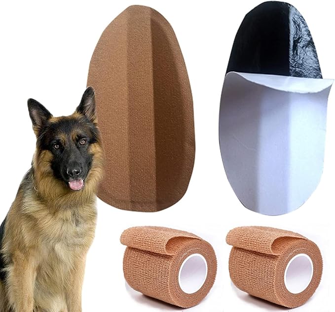Dog Ear Stand Sticker Up Support Tool, Dog Ear Fixed Correction Vertical Holder for Doberman. (1.65 * 2.95)