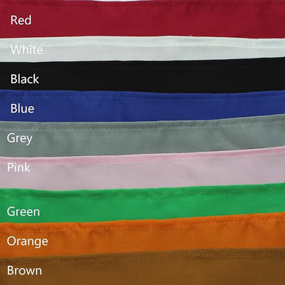 1 Pack White Dog Bandana Blank Polyester Dog Scarf for Small Dogs