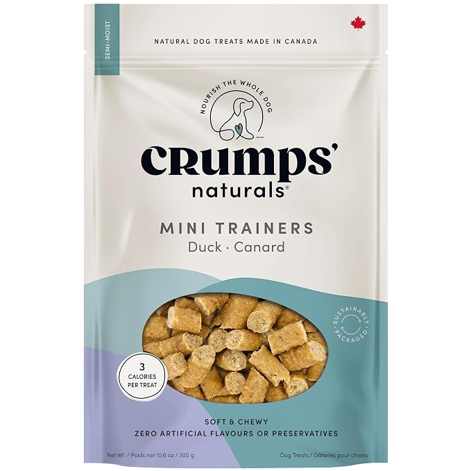 Crumps' Naturals Mini Trainers Semi-Moist Duck 10.6oz