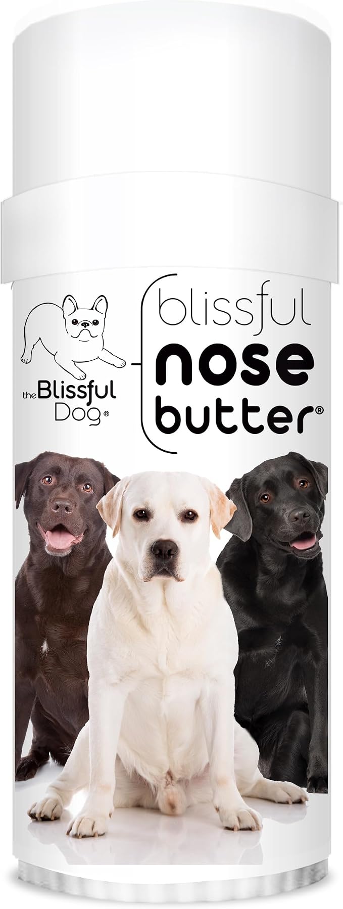 Labrador Retriever Nose Butter, Versatile Dog Nose Balm for Dry Nose, Handcrafted Nose Moisturizer, Easy-to-Apply Dog Essentials, Unscented, 2 oz.