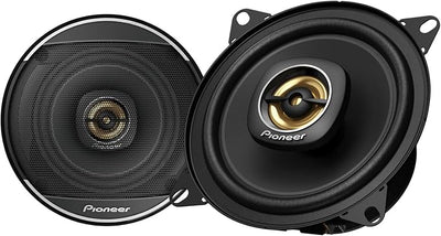 Pioneer A-Series Plus TS-A1081F 4” 2-Way Speakers (Pair) – 230W Max, Balanced Sound + Smooth Treble, Enhanced Bass, Great Stock Replacement