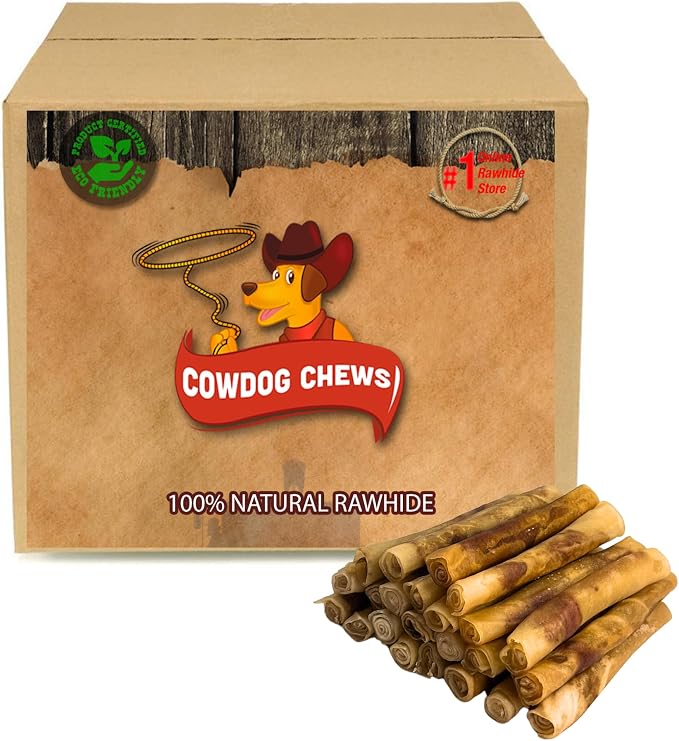 Rawhide Gourmet Meaty Rolls 5-6" (12 Pack) – Premium Dog Treats with Savory Beef Filling, Long-Lasting Chew for Aggressive Chewers, High-Protein, Natural Ingredients
