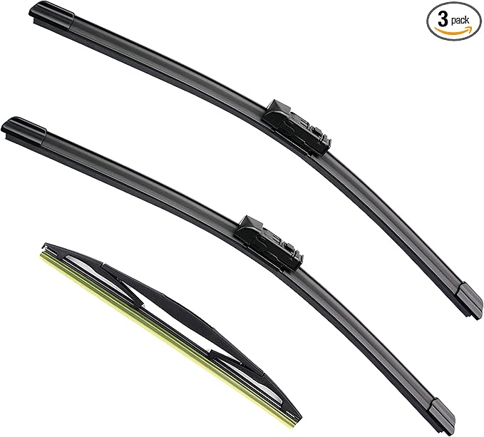 3 Factory Wiper Blade Replacement for Subaru Ascent 2019 2020 2021 2022 2023 2024 2025 Original Equipment Windshield Window Wiper Blades Set - 26"/20"/14"(Set of 3) Top Lock