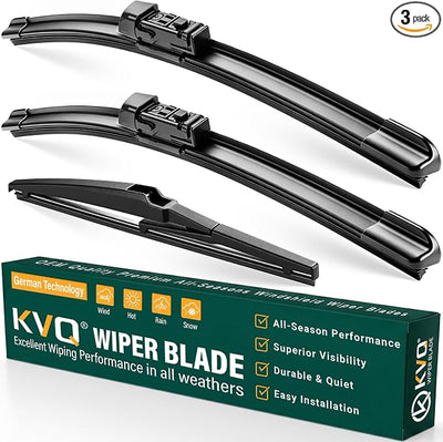 Windshield Wiper Blades Replacement for Lexus NX200t 2015-2017, NX300 2018-2021, NX300h 2015-2021 Original Factory Quality Front Rear Wiper Blade Set - 26" 16" 12" (Set of 3)