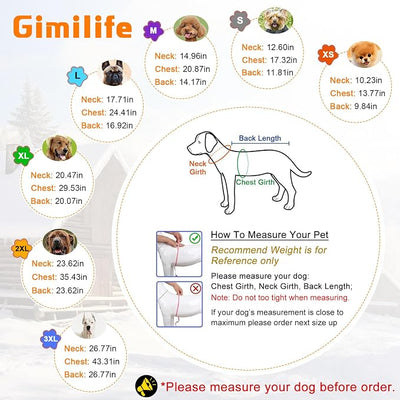 Dog Costume, Gimilife Dog Hoodie, Dogs Halloween Costume Pet Xmas Pajamas Outfit, Pet Coat Cartoon Costumes for Small Medium Large Dogs and Cats for Halloween Christmas and Winter- XL