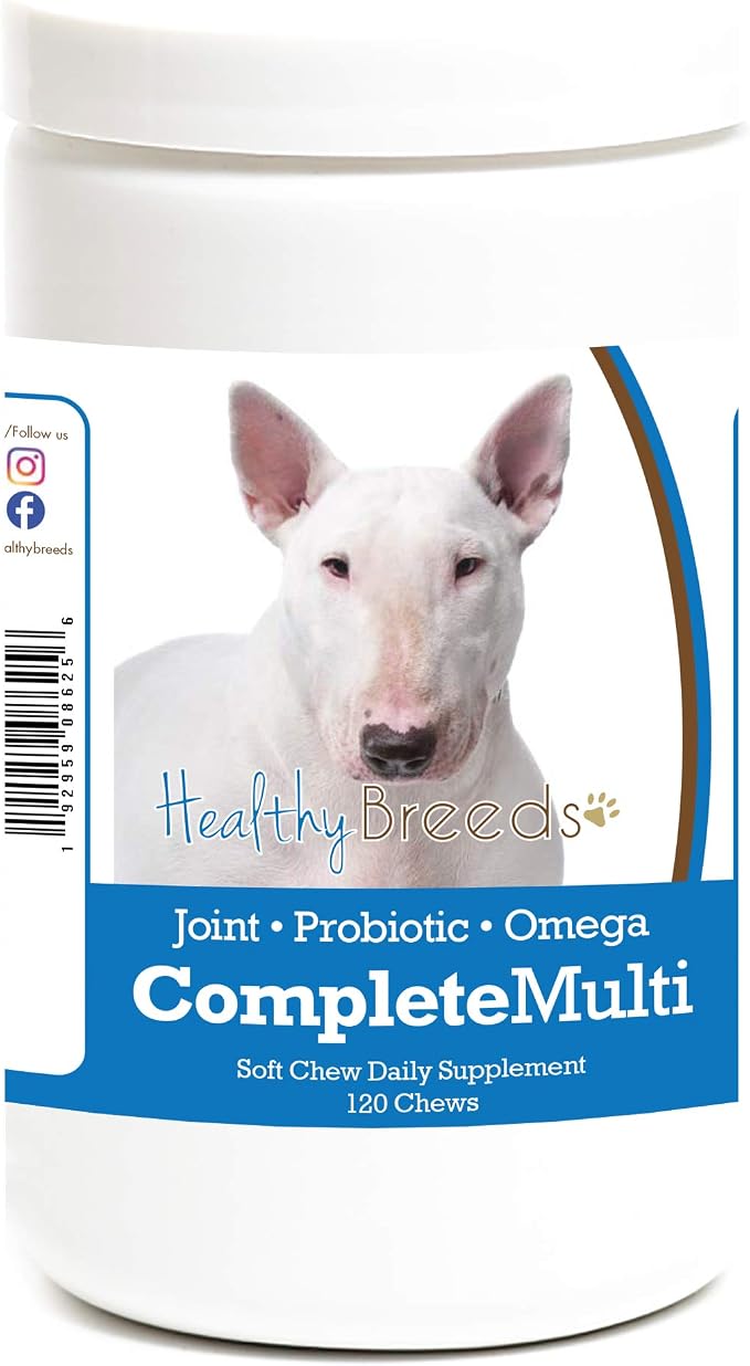 Healthy Breeds Bull Terrier All in One Multivitamin Soft Chew 120 Count