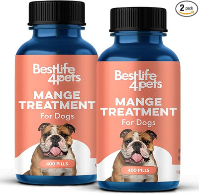 Dog Skin & Coat Soothing Formula – Helps with Persistent Itching, Dryness, Hair Loss & Irritated Skin, 800 Natural Odorless Pills