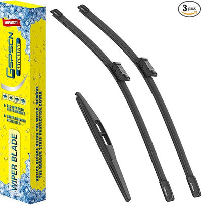 GSPSCN 3 Wipers Replacement for Honda CR-V CRV 2024 2023 Original Equipment Windshield Wiper Blades 24"+19"+10" (set of 3) Top Lock