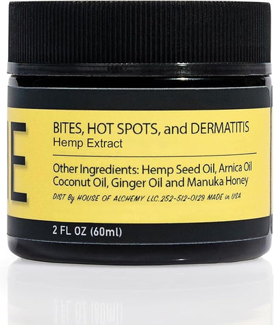 Soothe - Dog Balm with Hemp Oil - Hot Spots, Itchy Skin, Rashes, Bug Bites, & Wound Care - Natural Anti-Itch Relief