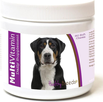 Healthy Breeds Greater Swiss Mountain Dog Multi-Vitamin Soft Chews 60 Count