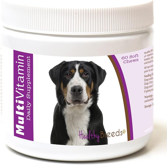 Greater Swiss Mountain Dog Multi-Vitamin Soft Chews 60 Count