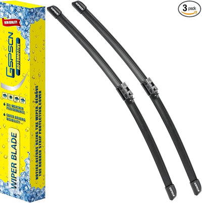 GSPSCN 2 Wipers For Mercedes-Benz CLA250，GLA250，CLA45 AMG，GLA45 AMG 2020-2016 ，Original Equipment Windshield Wiper Blades Set 24"+19"(Set of 2)