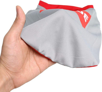 iChoue French Bulldog Summer Cooling Shirt for Dogs UV Sun Protection Vest Sleeveless Stretchy Tank Top English Pug Grey Red - Small