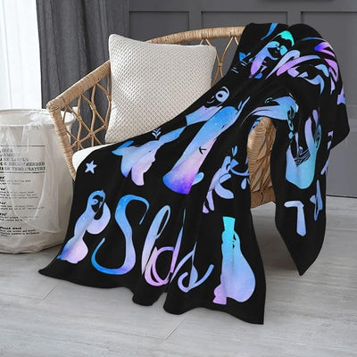 Sloth Gifts for Women Girls Boys, Cozy Soft Fleece Throw Blanket for Bed Couch Travel Car Seat, Birthday Gifts for Moms from Daughter Son Mothers Day Christmas, Room Home Decor 60" x 50"