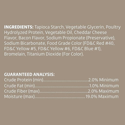 Amazon Brand - Wonder Bound Bacon & Cheese Flavor Dog Twist Sticks - 55 Count - Rawhide-Free Dog Treats, Dental Health Chews for Plaque & Tartar Control, Easy to Digest, Long-Lasting (Pack of 2)